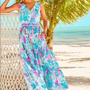 Lilly Pulitzer Charleen Maxi NWT